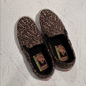 Cheetah print vans